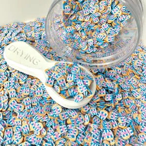 5MM Blue Popcorn Bucket Polymer Clay Sprinkles (NOT EDIBLE) D21-16