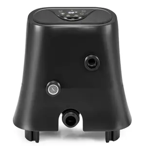 COSTWAY - 1350W Electric Heater Pump with Touch Panel and LED Display-Black