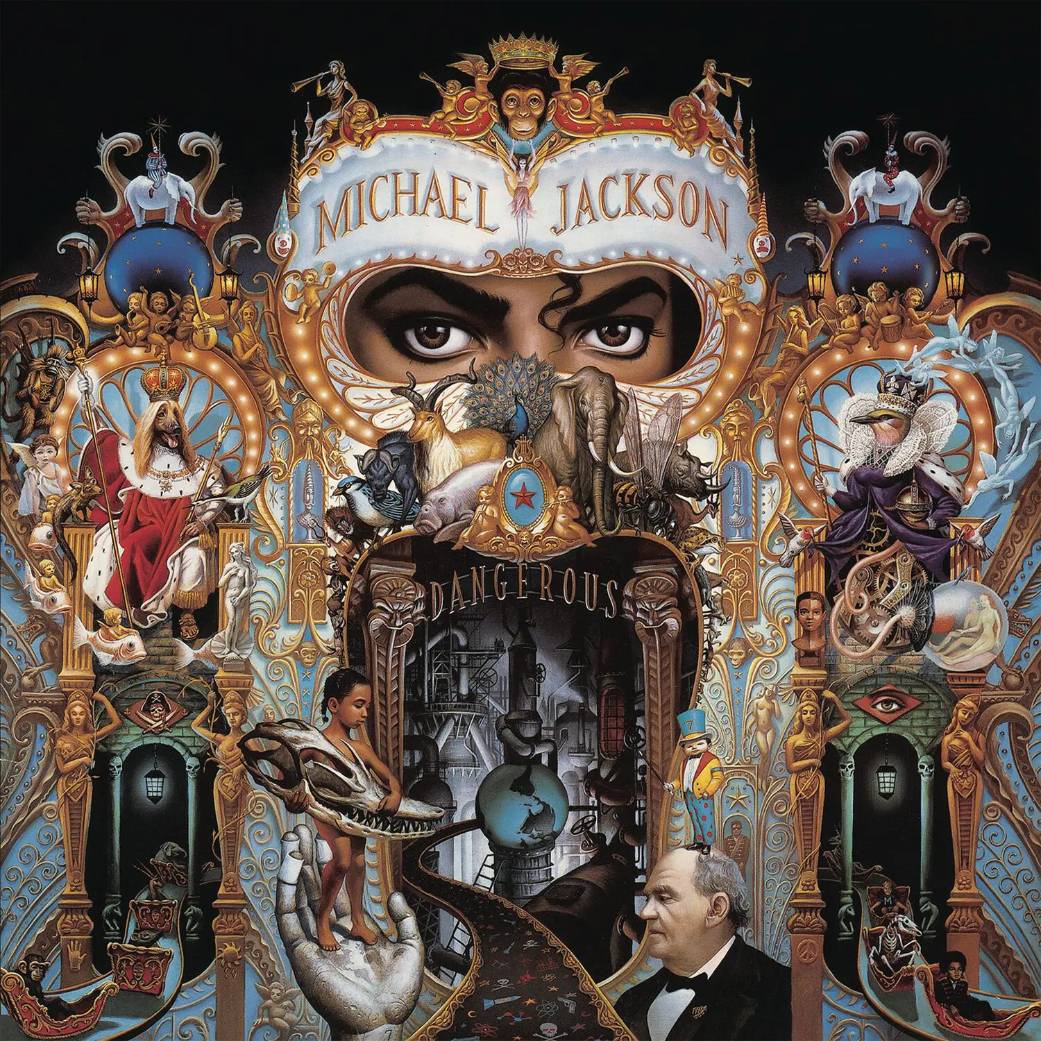 Michael Jackson - Dangerous  [VINYL RECORD - LP] 180 Gram
