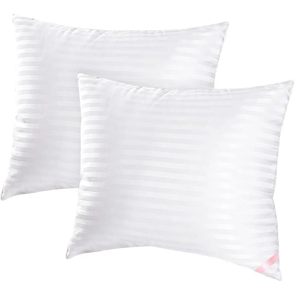 Throw Pillow Inserts, Machine Washable Pillows, Polyester Fiber Fill for Sofa Bed & Decorative Cushions (White, 18x18inch)