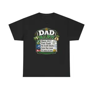 Dad Brand Payday Sign T-Shirt | Funny Dad Loan Parody Tee