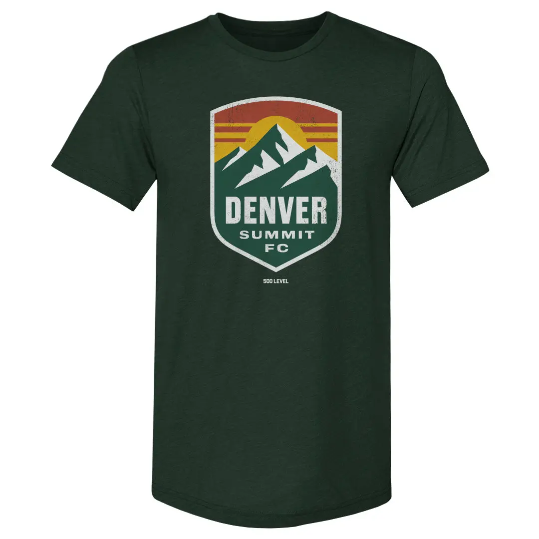 Denver Summit FC | Vintage Primary Logo | Premium Tri-Blend Graphic T-shirt