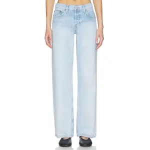 AGOLDE Low Rise Loose Jeans in Amplify