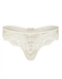 Farrah Thong Light White Plus Panty