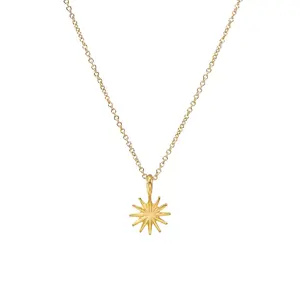 Accomplish Magnificent Things Starburst Necklace