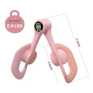 Thigh Trainer, Exerciser for Women Portable Pelvic FloorTrainer Home Workout Gear to StrengthenInner Thighs Legs and Arms FitnessEquipment hip abductions maquina deejercicio  Stretch Gym MusclePosture Aid Daily Care Sp