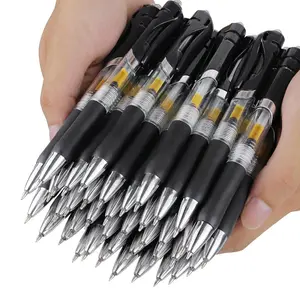 0.5mm Bullet Tip Gel Pen (10pcs), Large Capacity Gel Pen, Writing Pen for Office School Student, Stationery Supplies