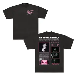Omar Courtz Primera Musa Collage Graphic T-Shirt, Latin Trap Reggaeton Artist Shirt, Gift for Men Women Fans, Tour Concert Outfit