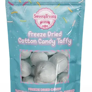 Freeze dried cotton candy taffy Snack Bonbon viral freeze  dried freeze dried candy