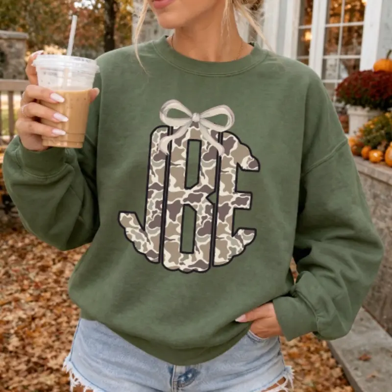 Camo GILDAN Autumn hunting season Sweatshirt BLC