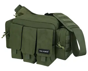 Tac Force Tactical Bail Out Gear, 11.5 Liter Storage, Survival Bug Out, Hunting & Hiking, Range Bag with Shoulder Strap