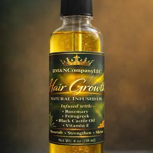 Lily beauty   Natural  care  oil rosemary Fenegeek black castor oil vitamin E