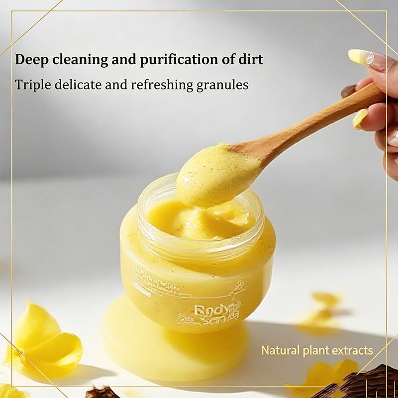 WISEORIGIN Grape & Grapefruit Fragranced Body Scrub (250g) Deep cleansing, gentle exfoliation and nourishment. Refines pores for silky smooth skin. Ideal gift for body care. Smoother