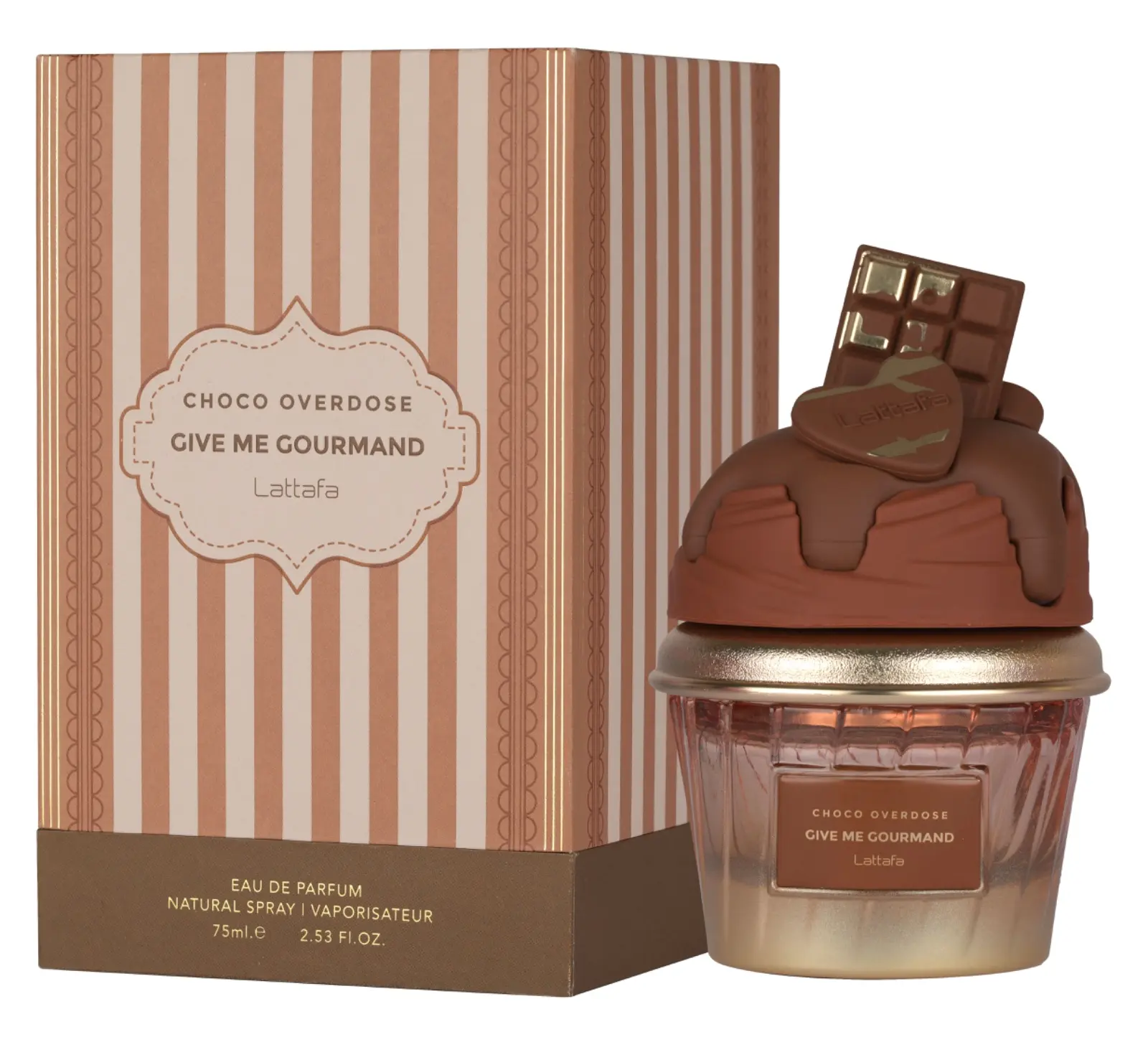 Lattafa Choco Overdose Give me Gourmand Collection EDP 75ml Spray Lattafa Choco Overdose Give me Gourmand Collection EDP 75ml Spray