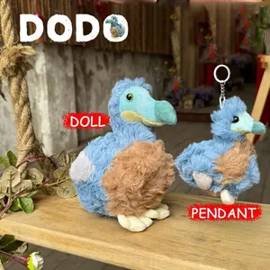TreasuringU New Dodo Plush Toys Cute Animal Birds Stuffed Doll Dodo Plushie Children's Doll Birthday Gifts