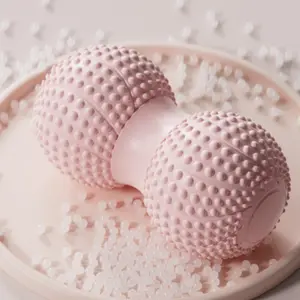 Massage Peanut Ball for Foot Spine Muscle Relaxation Dual Ball Acupressure Yoga Ball for Back Legs Glutes Stimulation