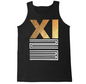 Men's Retro XI Tank Top Gold