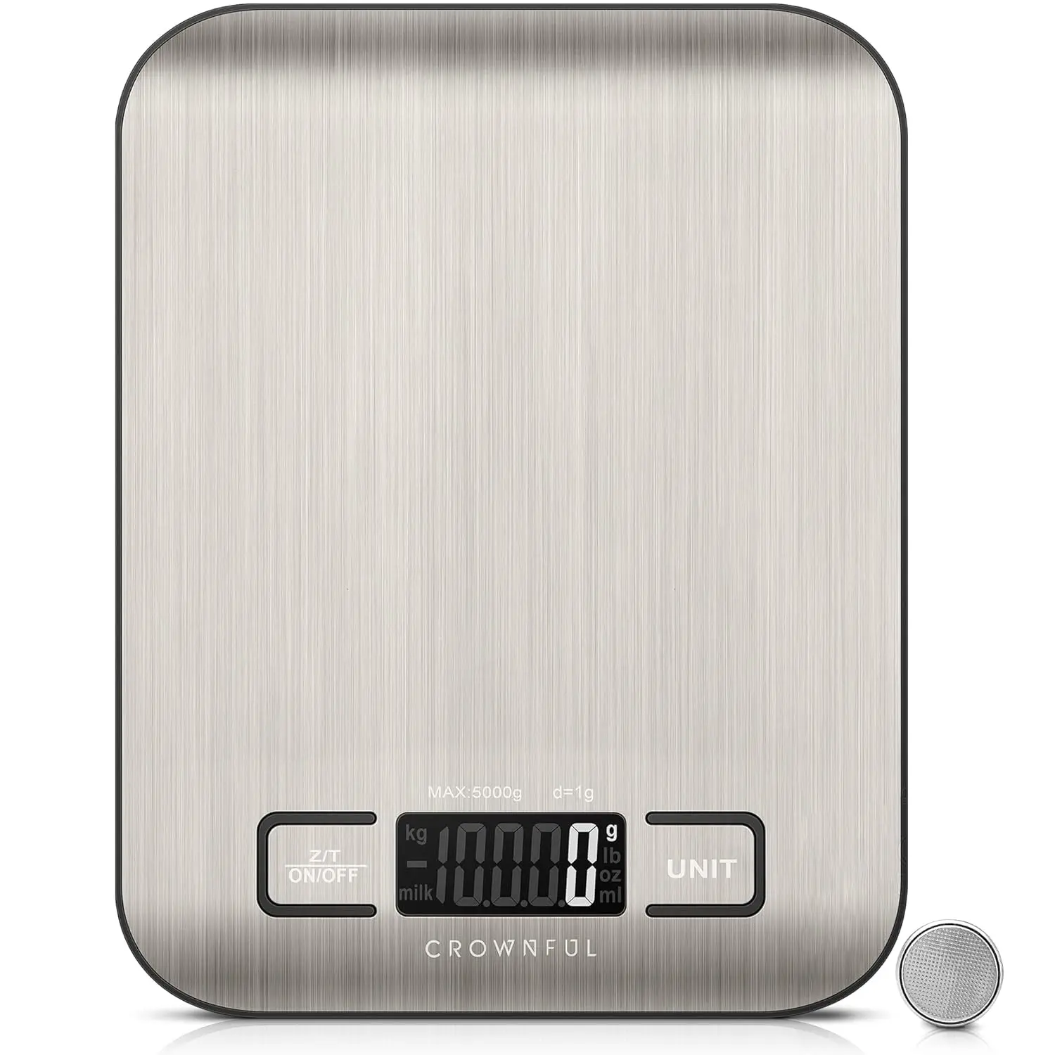 Food Scale For Cooking and Baking-6 Units with Tare Function