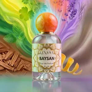 BAYSAN | 50 ML / 1.7 Oz | Lemon, Mint, Orange, Lavender, Rosemary, Sandlewood, and Vetiver | Long Lasting Home Fragrance |
