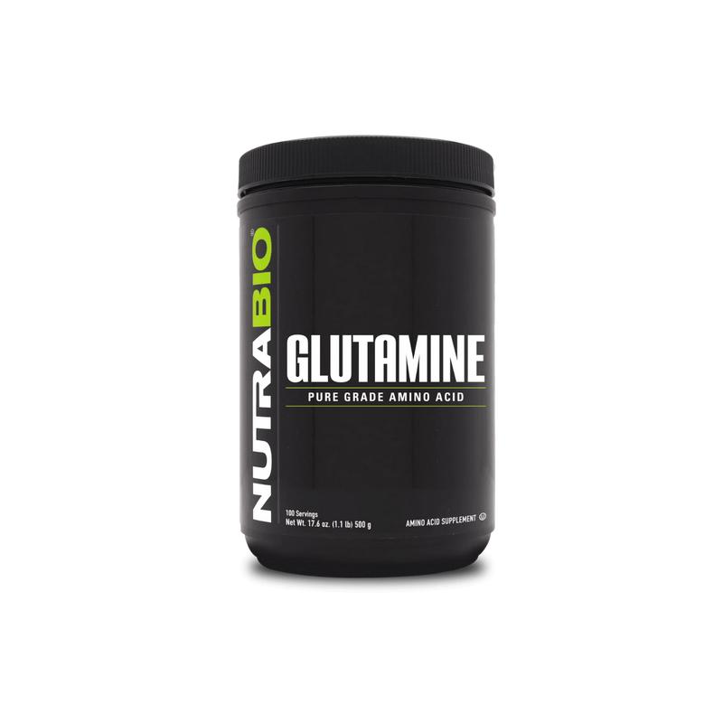 L-Glutamine 100 Serving / 500g - Pure Grade Amino Acid - Natural Supplement for Health and Fitness
