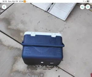 Mid Size Cooler with drainage, lightly used