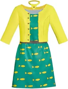 Women's Anime Princess Carolyn Cat Girl Cosplay Costume Halloween Dress