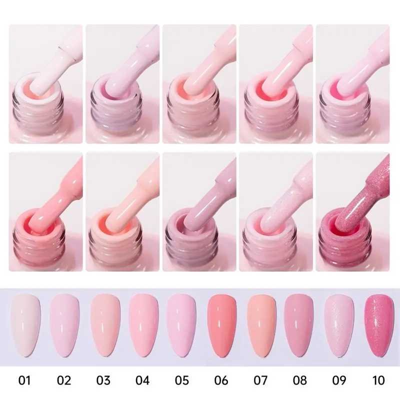 Gel for nails cover 10 pcs