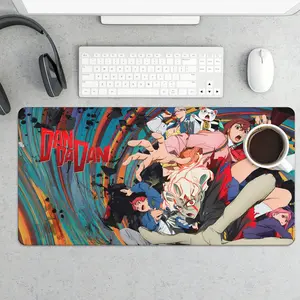 Dandadan Anime Desk Mat Oversized Gaming & Office Pad Vibrant Characters Dynamic Design for Enhanced Workspace Comfortable Surface Ideal for Gaming & Office Use