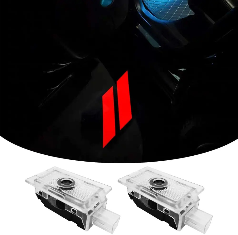 HD LED Car Door Welcome Light for Dodge Charger Challenger Hornet GT R/T Super Easy to Install HD Projector Lamp 2Pcs