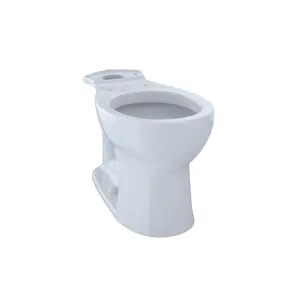 Toto C243EF No.01 Entrada Universal Height Round Toilet Bowl, Cotton White