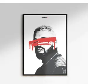 LIMITED-EXCLUSIVE - DRAKE - Rap-Hip-Hop minimal Wall Art Poster