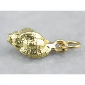 Small Conch Shell Charm