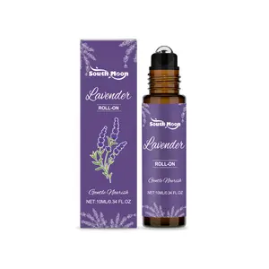 Lavender Fragrance Essential Oil Roller Ball Women's Perfume Refreshing Portable Plant Body Care Fragrance Ball 10ml