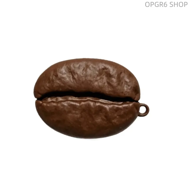Creative Coffee Bean Design Protective Shell Fit AirPods 4th Gen & AirPods Pro 3, Soft Anti-drop Headphone Accessory, Protection, One-Piece