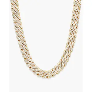JAXXON Iced Out Cuban Link Chains 10mm