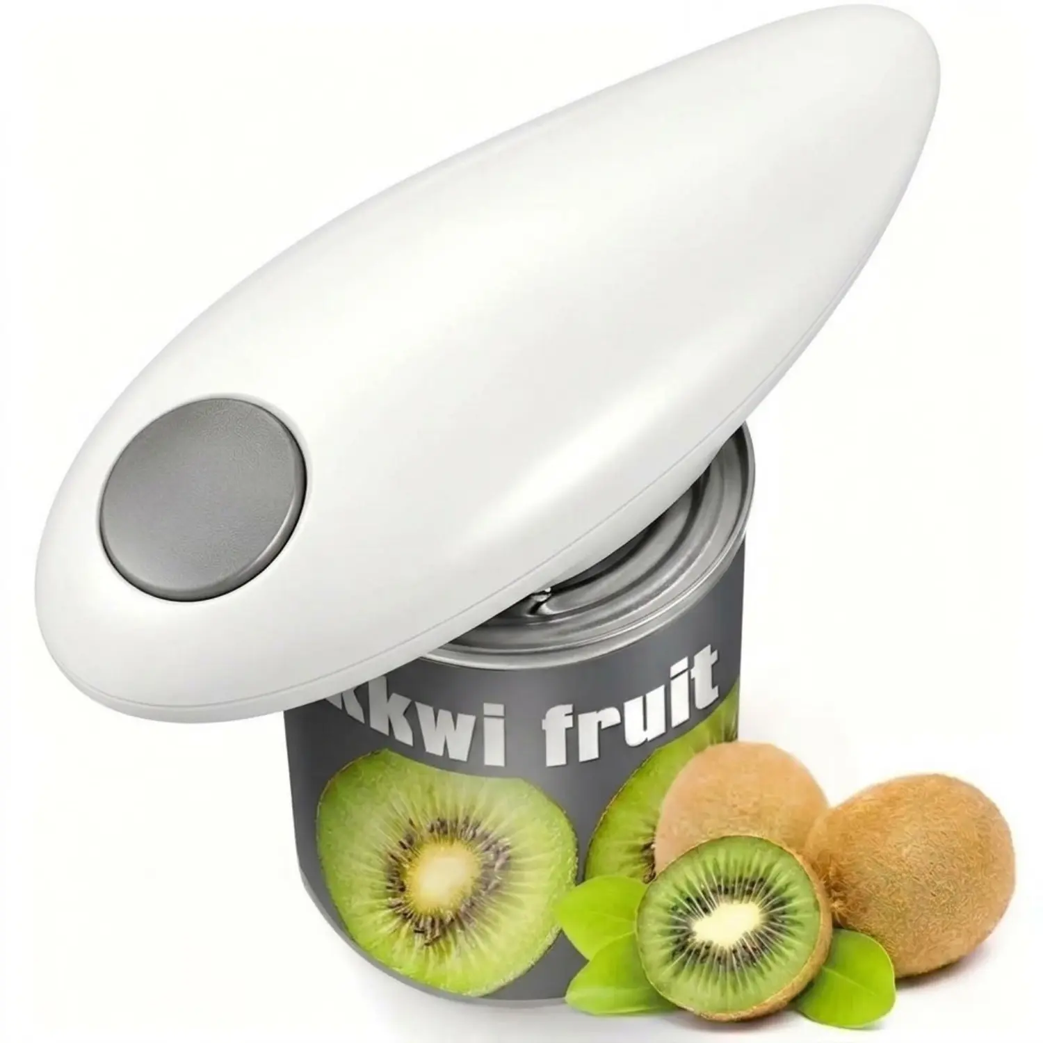 Electric Can Opener, One-Touch Automatic Can Opener, Hands Free Can Opener for Seniors with Arthritis, Rechargeable Cordless Can Opener Side-Cut, Safety Smooth Edge, Fits Most Cans