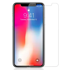 Tempered Glass for iPhone Xs Max, Nakedcellphone 9H Hard Clear Screen Protector Guard [Crack Saver] for Apple iPhone Xs Max (Size 6.5" model) (iPhone 10s Max)