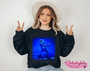 Eddie Munson Play Guitar T-Shirt Joseph Quinn Stranger Christmas Sweatshirt, Streetwear Sweatshirt, Graphic Tee, Retro T Shirt