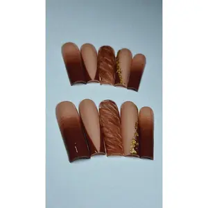 FALL | SQUARE | XL LONG | PRESS ON NAILS