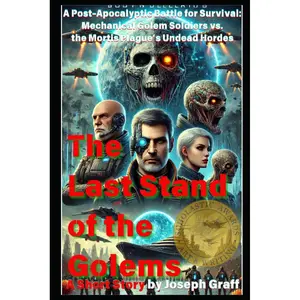 The Last Stand of the Golems - a Short Story: A Post-Apocalyptic Battle for Survival - Mechanical Golem Soldiers vs. the Mortis Plague's Undead Hordes Paperback – October 30, 2024