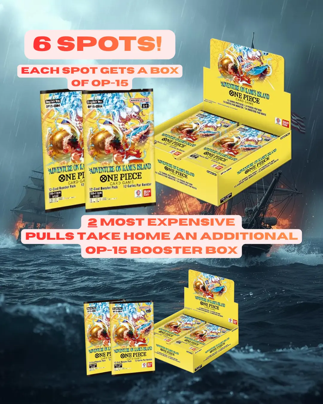 one piece base set booster box ONE PIECE CARD GAME main image 1