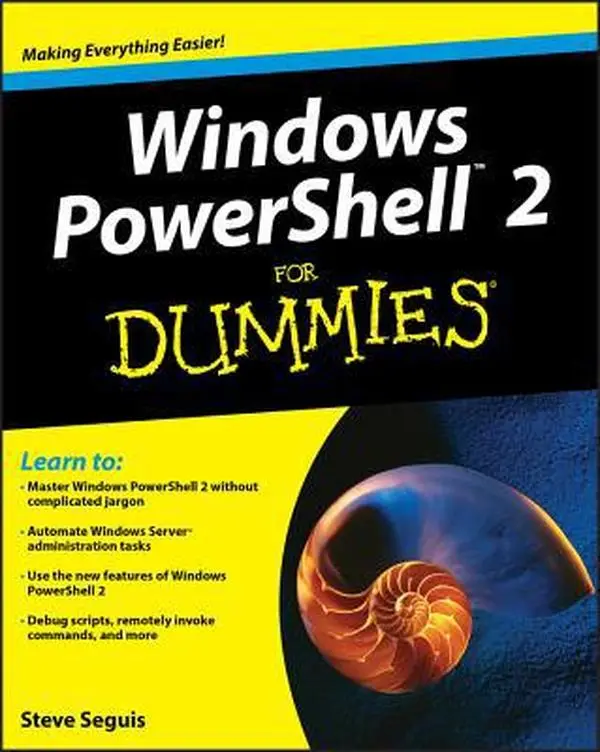 USED Book - Windows Powershell 2 for Dummies by Seguis, Steve (Paperback) - english