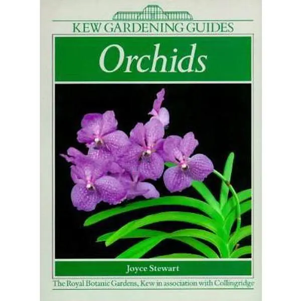 USED Book - Orchids: A Kew Gardening Guide by Joyce Stewart (Hardcover) - english
