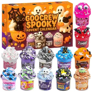 Slime Advent Calendar 2025, 24 Days of Christmas Countdown Calendar, Xmas Gift Stocking Stuffer for Kids Teens Girls and Boys
