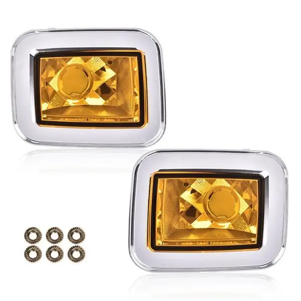 Fit For 2003-2008 H2 Hummer Amber Lens Front Turn Signal Light Parking Lamp