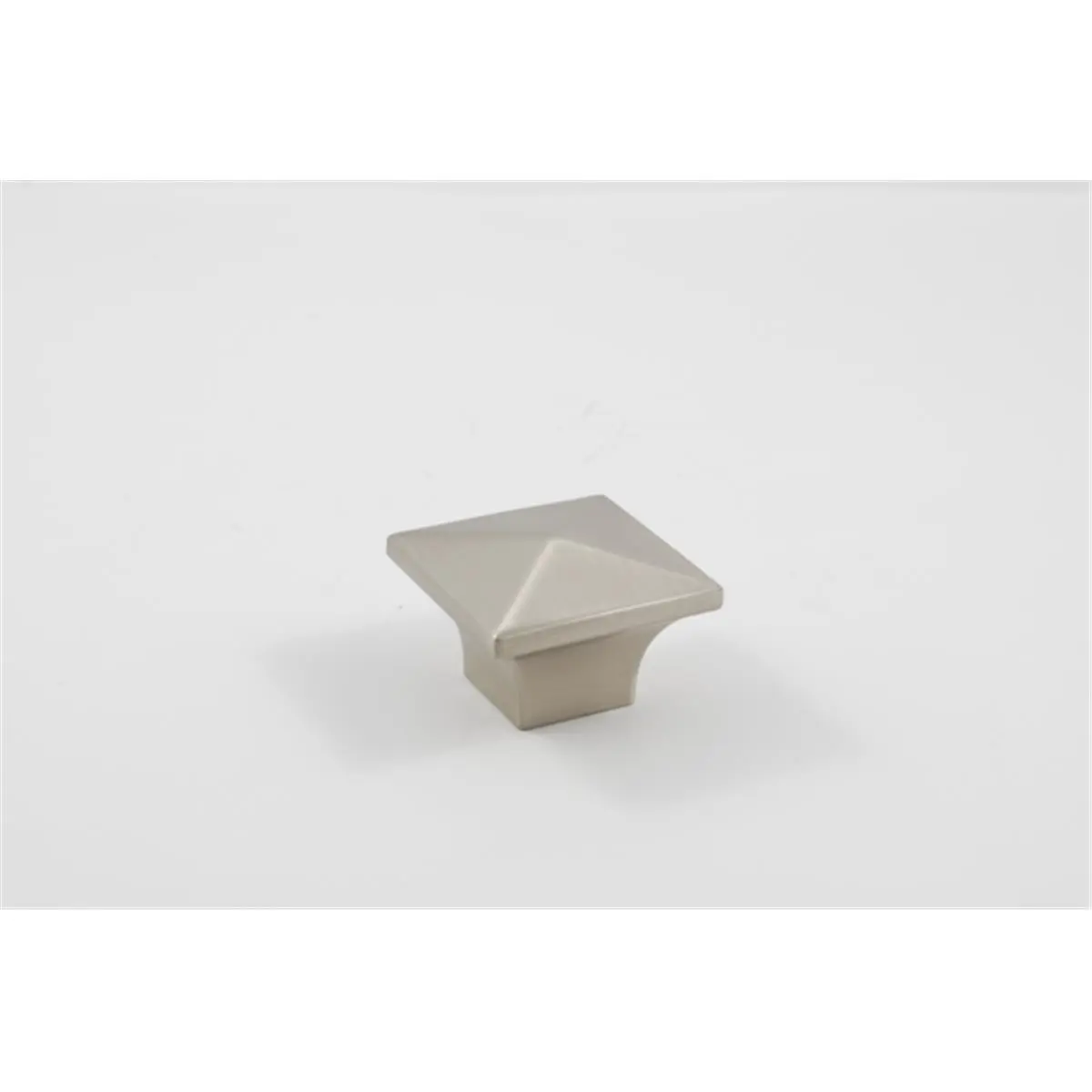 Residential Essentials  Square Cabinet Knob- Satin Nickel