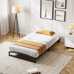 6/10 Inch Twin/full/queen/king  Size Heavy Duty Metal Platform Bed Frame – No Box Spring Needed, Noise-Free, Low Profile, Easy Assembly