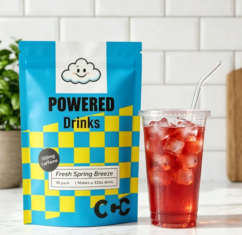 Loaded Strawberry Water  10-Pack Variety Pack I 32ozPowdered Hydration Beverage Mix | MixedFlavors I Caffeinated I On-the-Go PacketsNatural