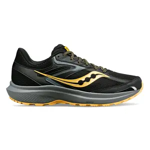 Saucony Womens Cohesion Tr 17 Running Sneakers Shoes - Black, Yellow