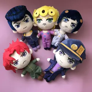 JoJos Bizarre Adventure Plush Doll Toy Joseph Joestar Kujo Jotaro Josuke Cute Soft Stuffed Pillow Birthday Gift 20cm